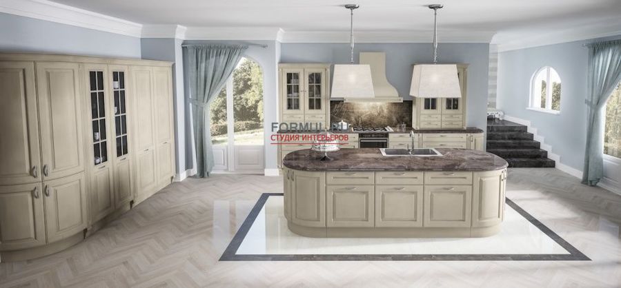 Кухня Berloni Athena BIANCO Avena